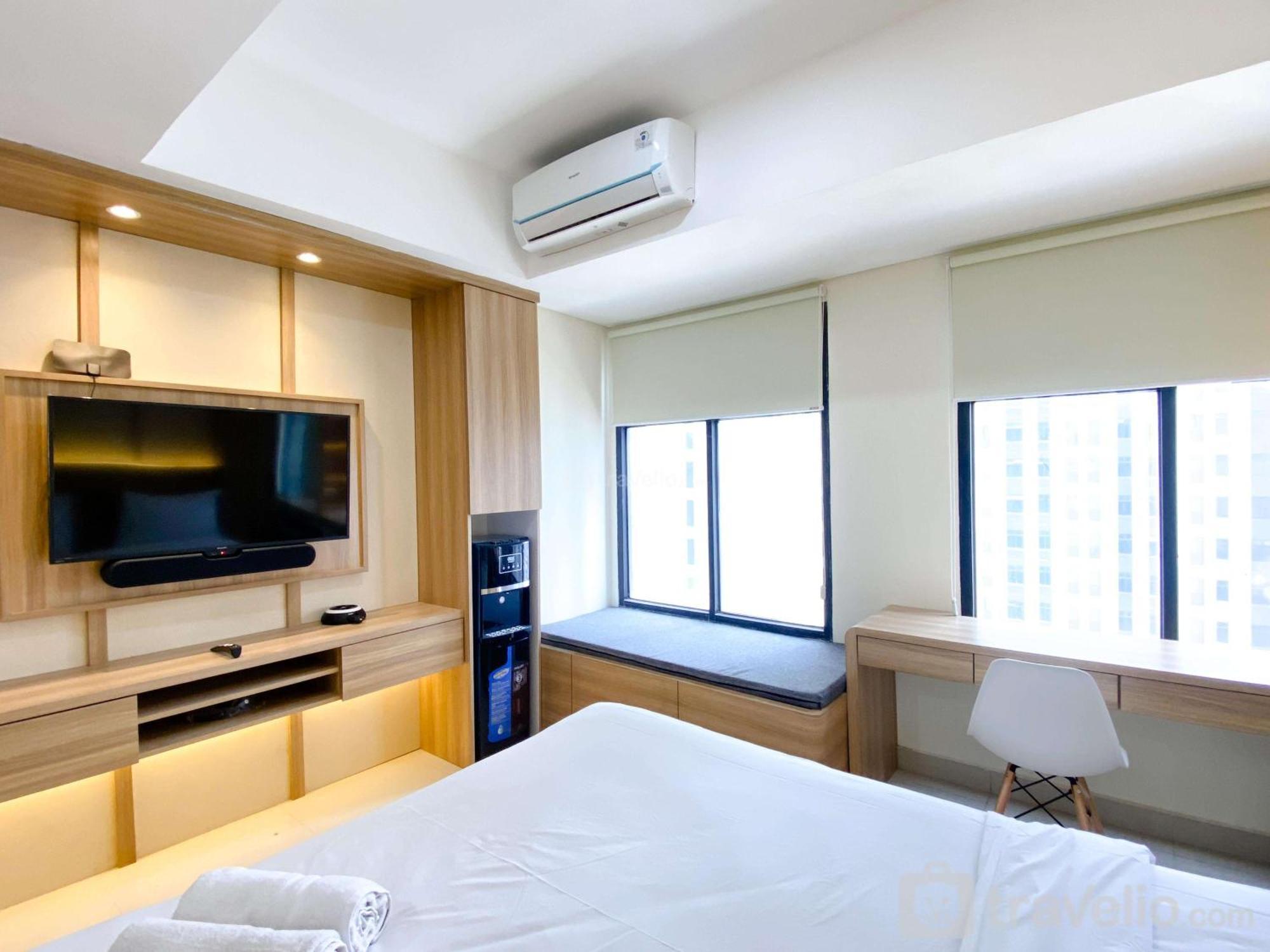 Homey And Warm Studio Room Pollux Chadstone Apartment By Travelio Cikarang Luaran gambar