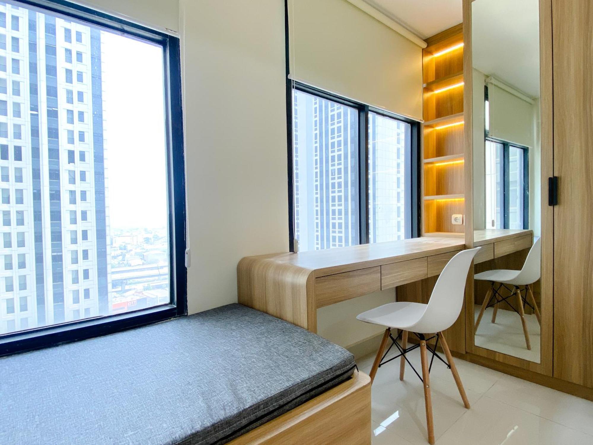 Homey And Warm Studio Room Pollux Chadstone Apartment By Travelio Cikarang Luaran gambar